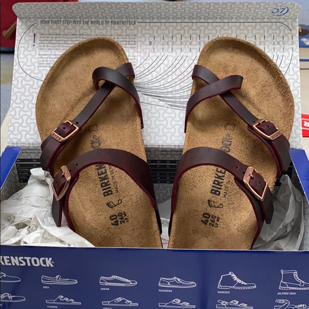 Birkenstock Mayari 40 Zinfandel Leather
